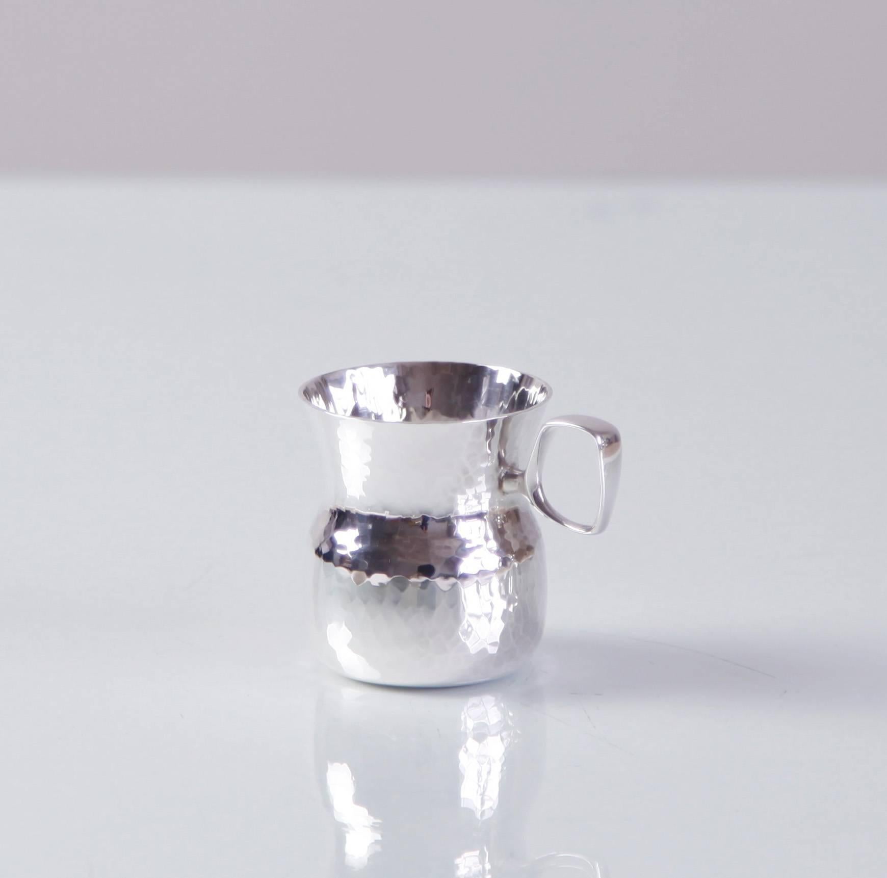 Swedish Eric Löfman Sterling Silver Coffee Service For Sale