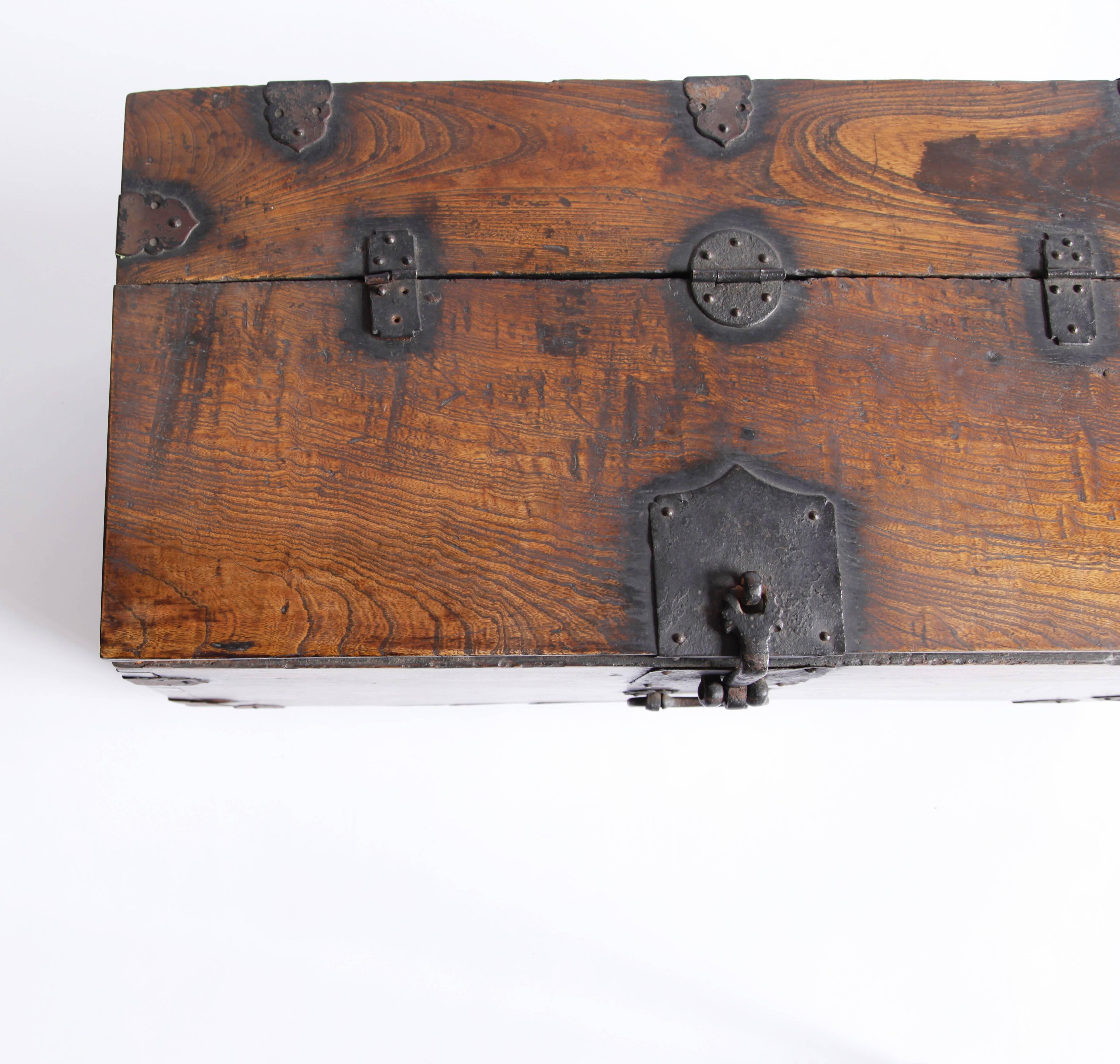 19th Century Korean Choson Dynasty Ham Chest For Sale