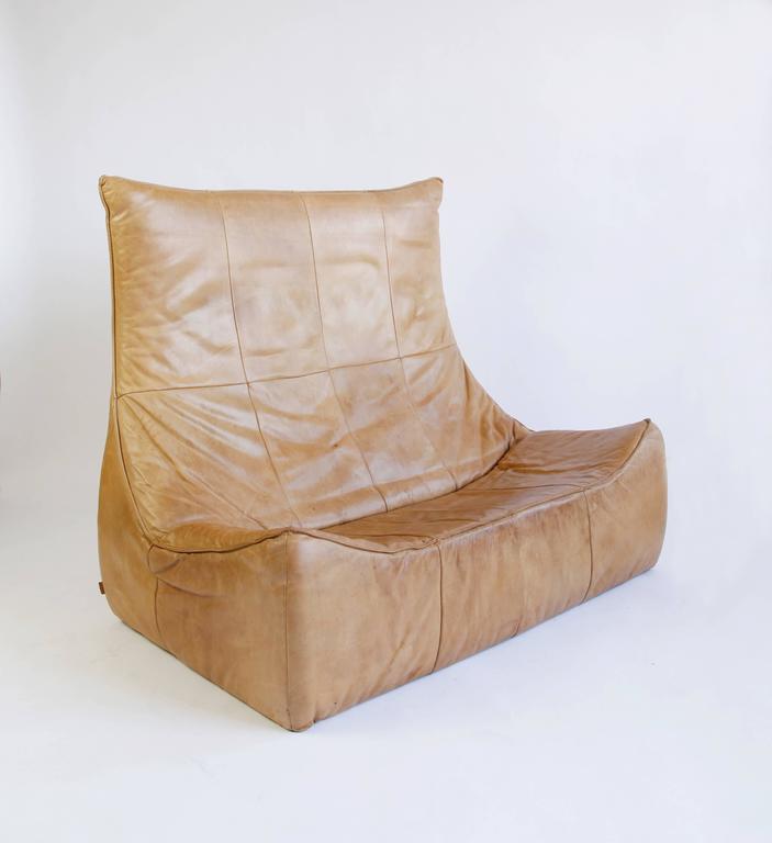 Dutch Leather Two-Seat 