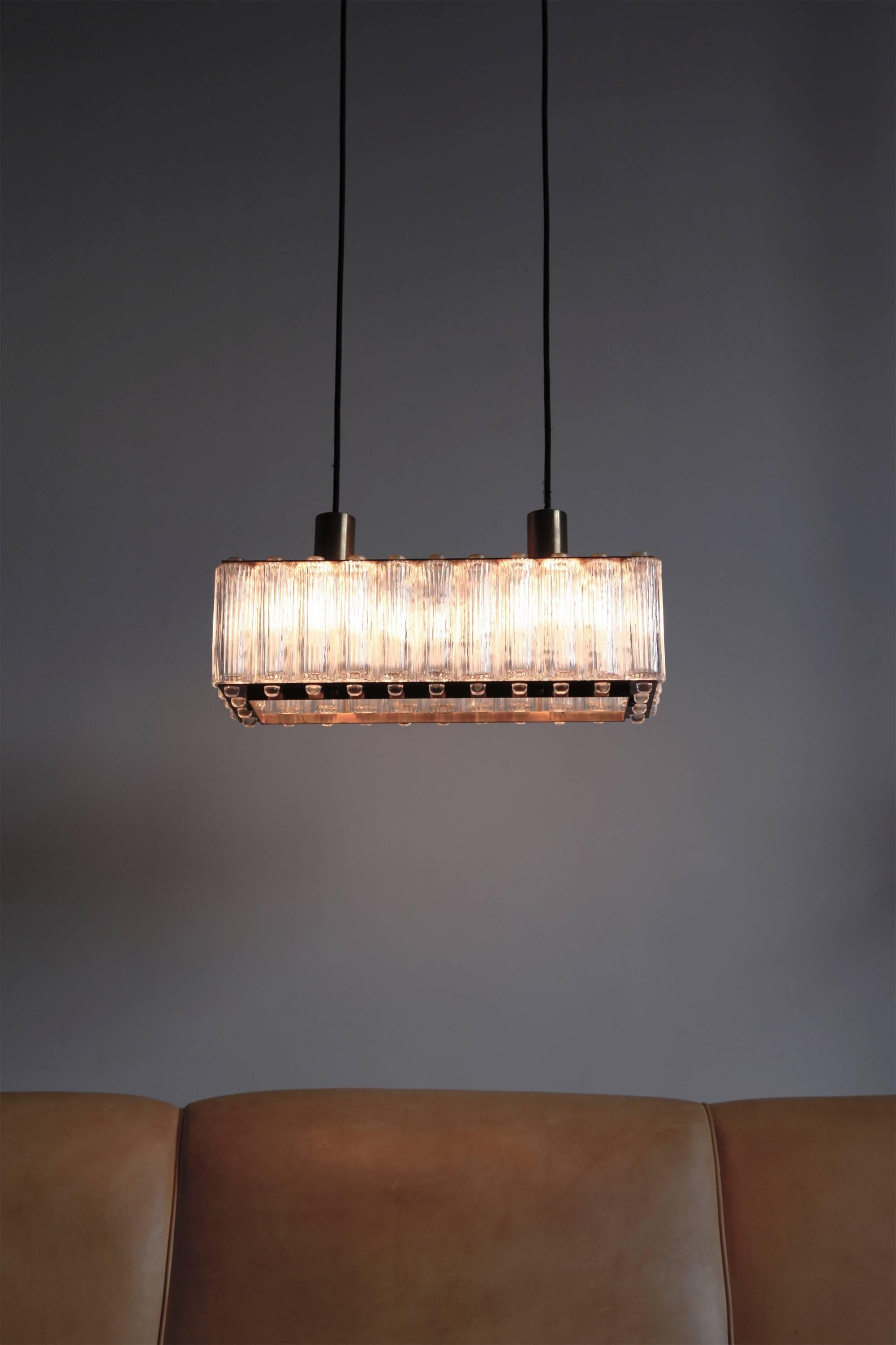 rectangular pendant light