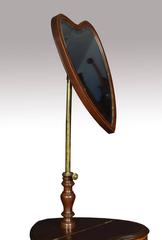 Sheraton Revival Mahogany Shaving Stand