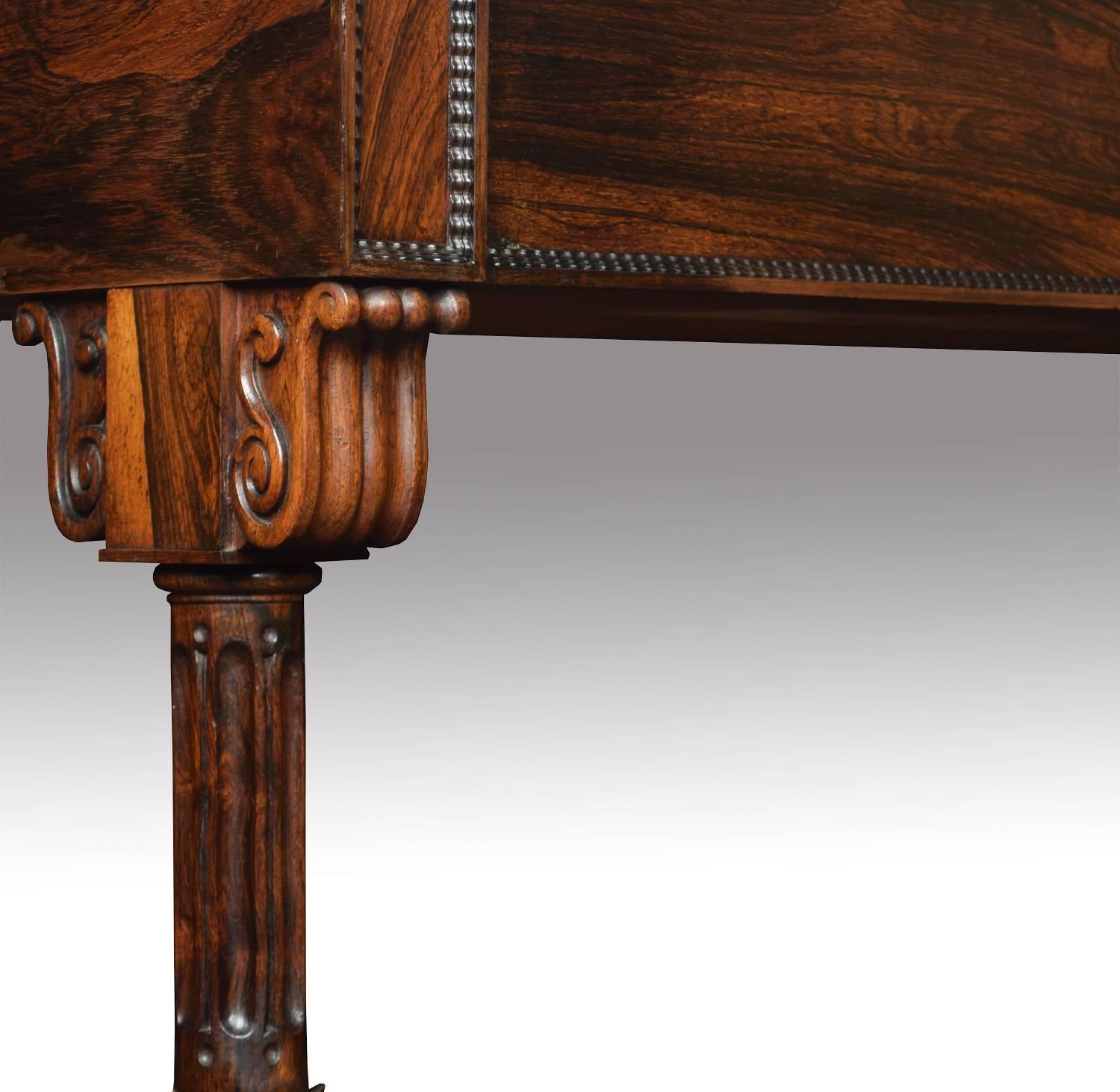 Regency Rosewood Console Table 1