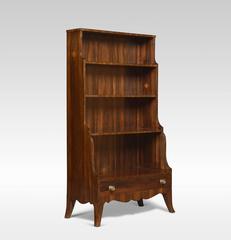 Regency Rosewood Waterfall Bookcase