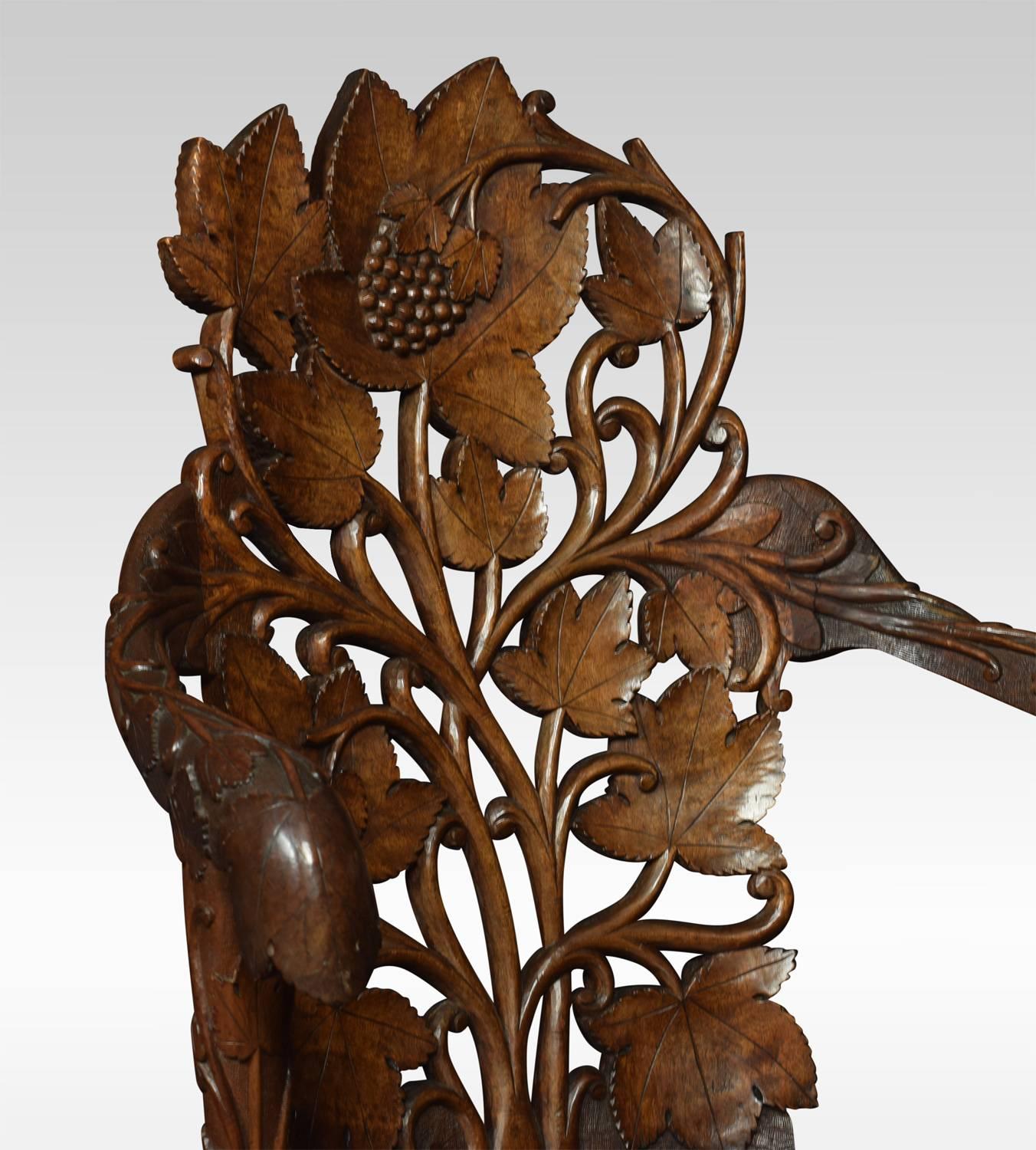 Anglo-Indian Carved Walnut Dining Suite 2