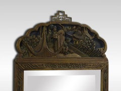 Oriental Carved Wall Mirror
