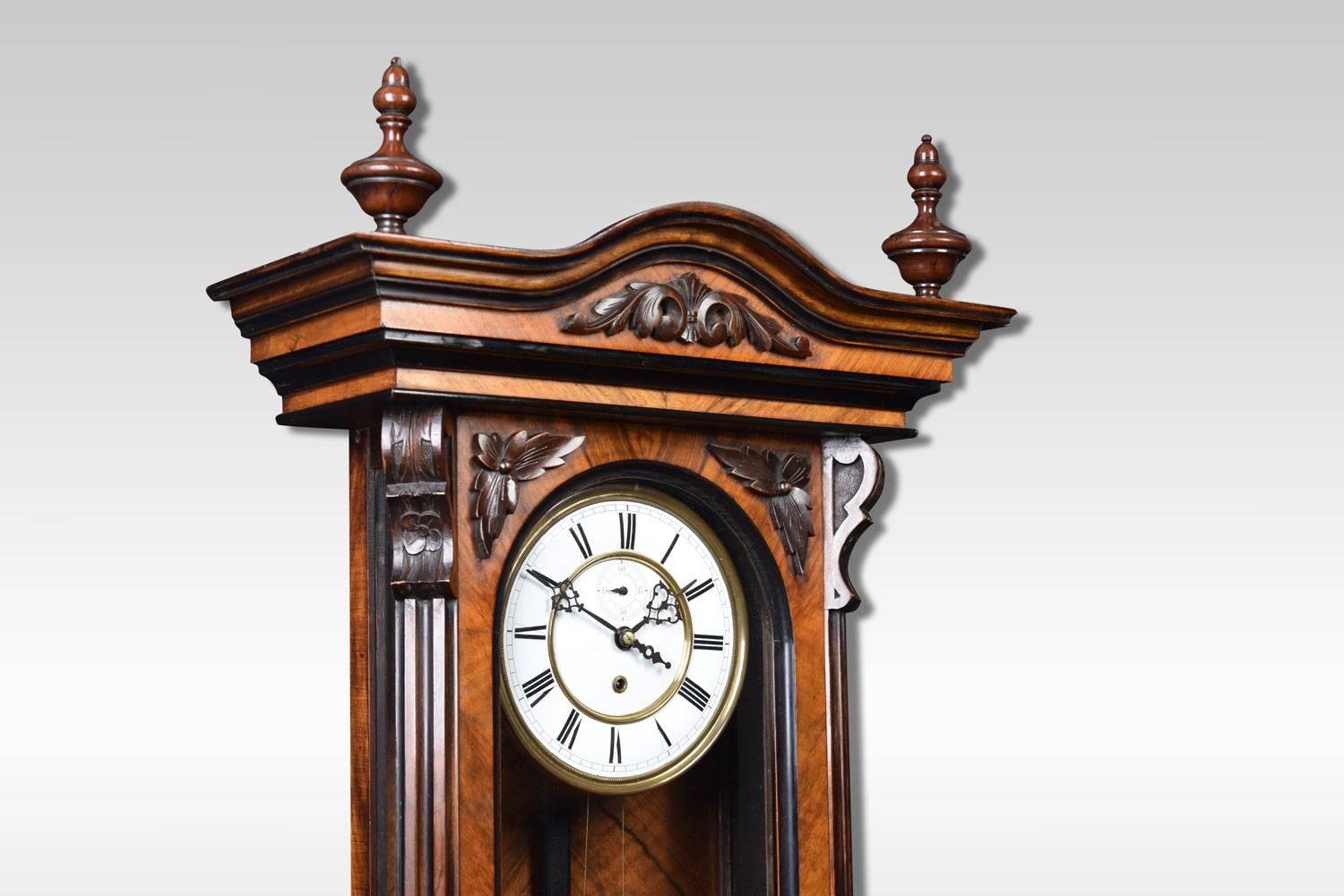 Single weight Vienna wall clock In Excellent Condition In Cheshire, GB