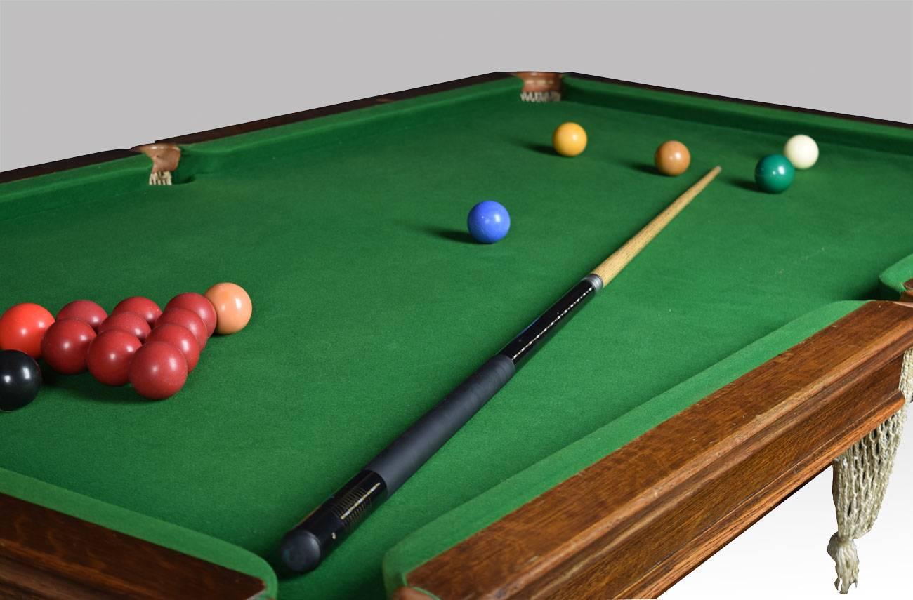 e j riley snooker dining table
