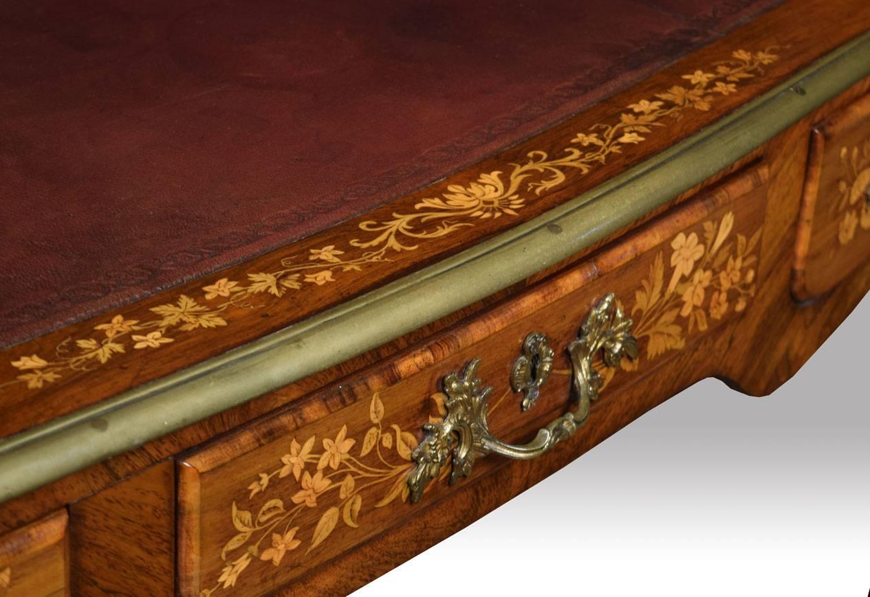 English Bureau Plat in the Louis XV Manner