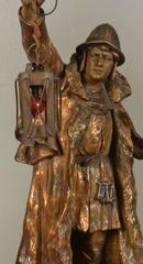 Goldscheider Figure off a Night Watchman