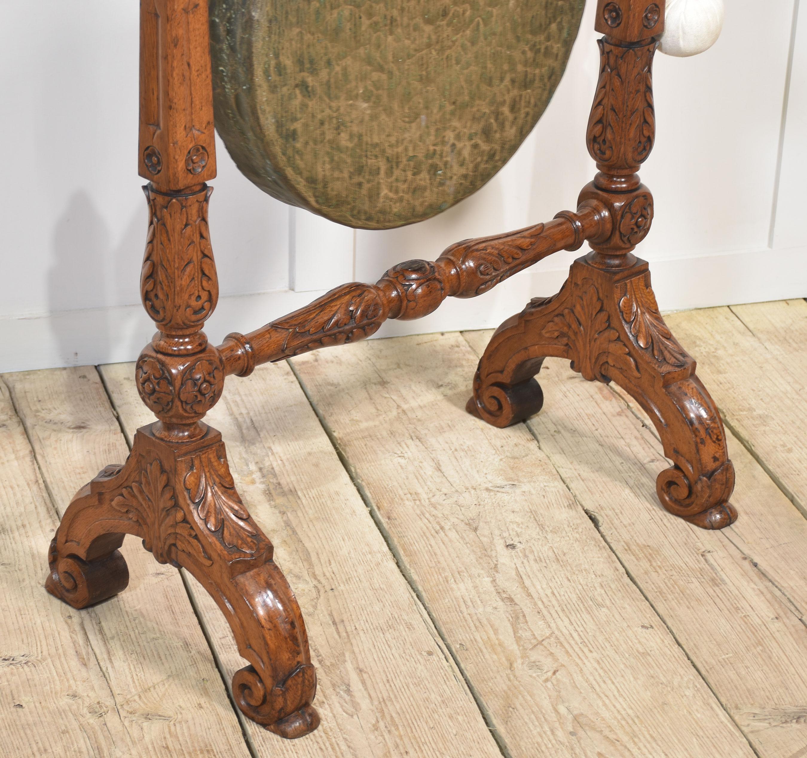 Gong da pranzo con cornice in Oak In condizioni buone in vendita a Cheshire, GB