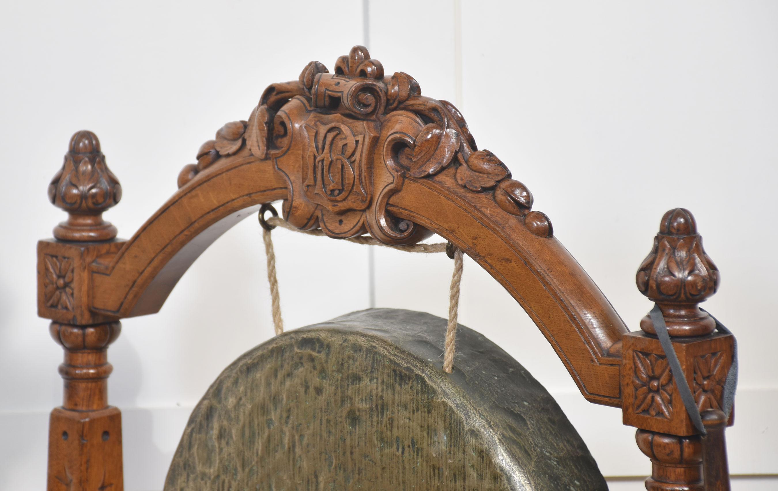 Gong da pranzo con cornice in Oak in vendita 2
