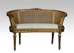 French Louis XVI Style Canape Settee