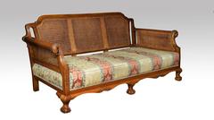 Walnut Framed Bergere Lounge Suit