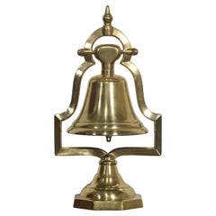 Brass Table Bell On Stand