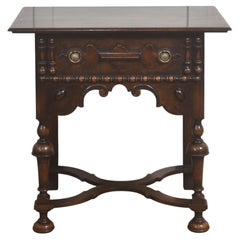 Jacobean Style Oak Side Table