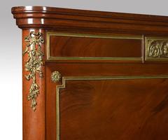 French Mahogany Double Bed