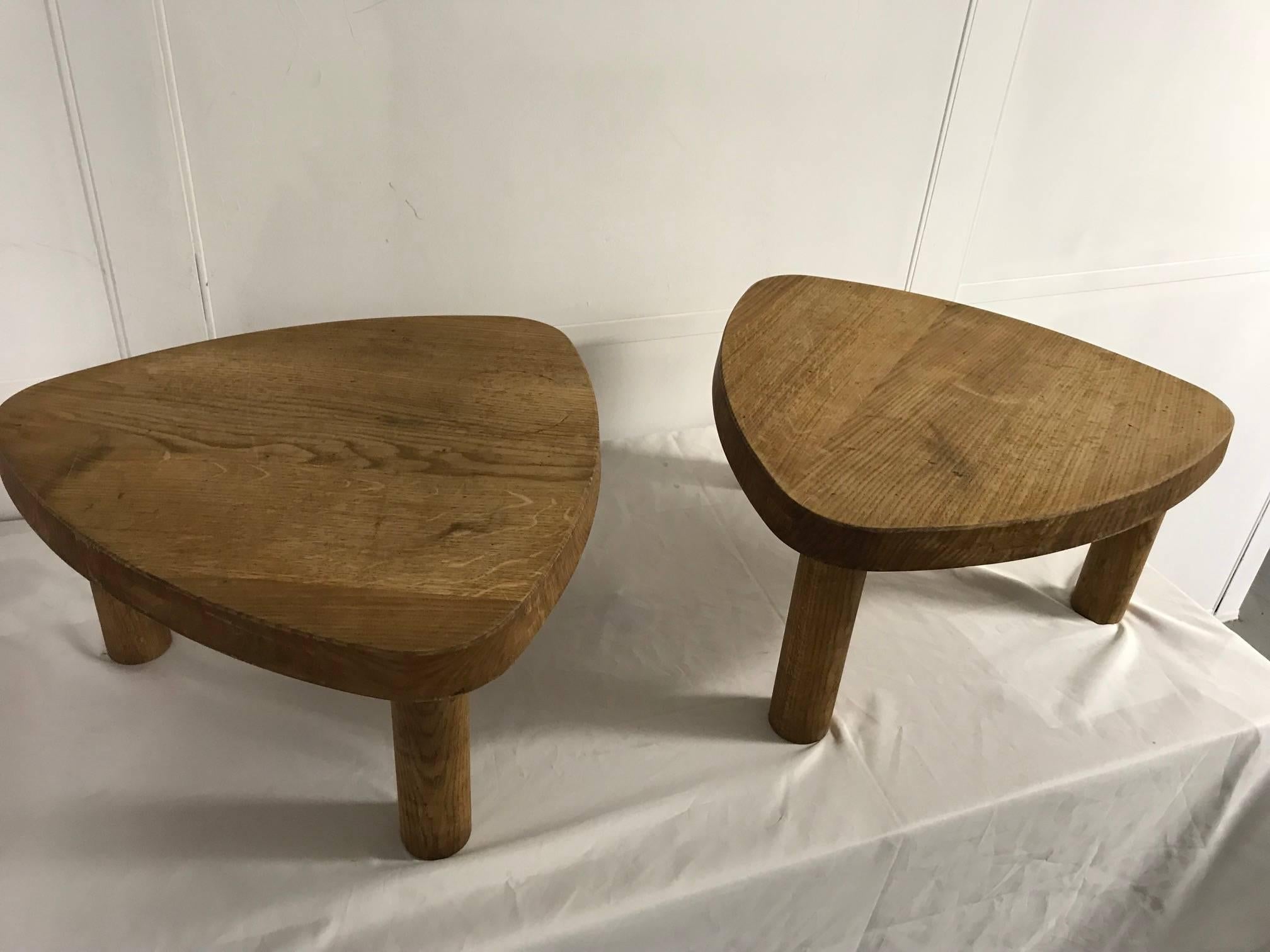 Mid-20th Century Coffee Tables T23 by Pierre Chapo
