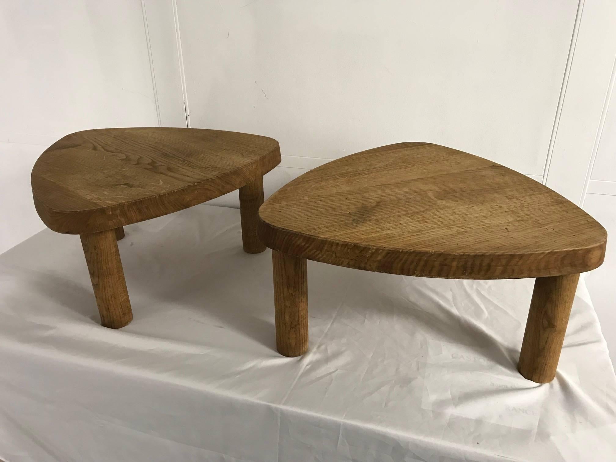 Coffee Tables T23 by Pierre Chapo In Good Condition In Paris, FR