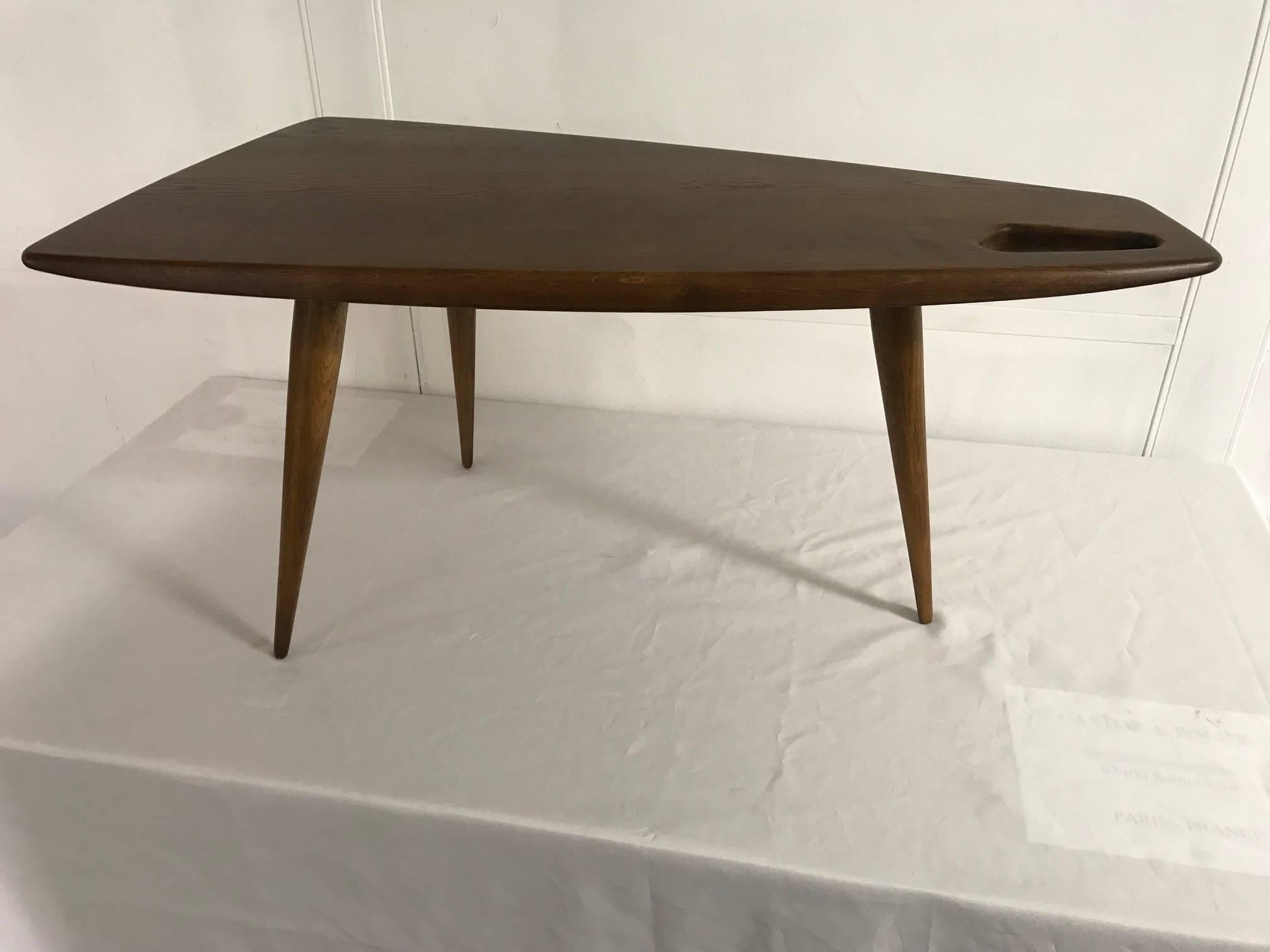 Coffee Table by Pierre Cruège In Good Condition In Paris, FR