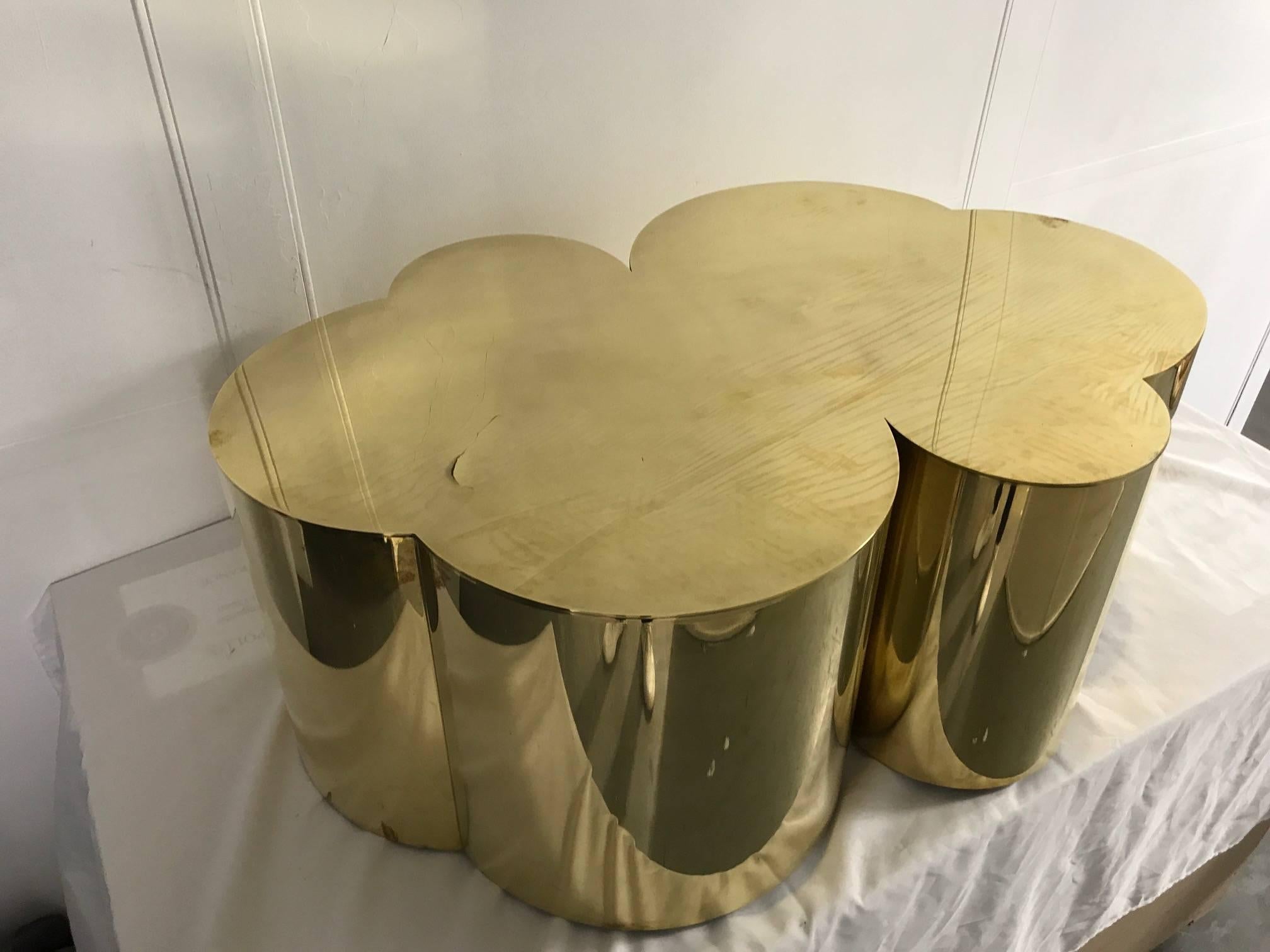 Brass Coffee Table 