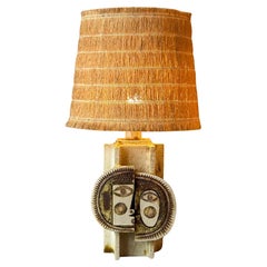 Lampada da tavolo in ceramica di Roger Capron e Jean Derval, Francia, anni '60