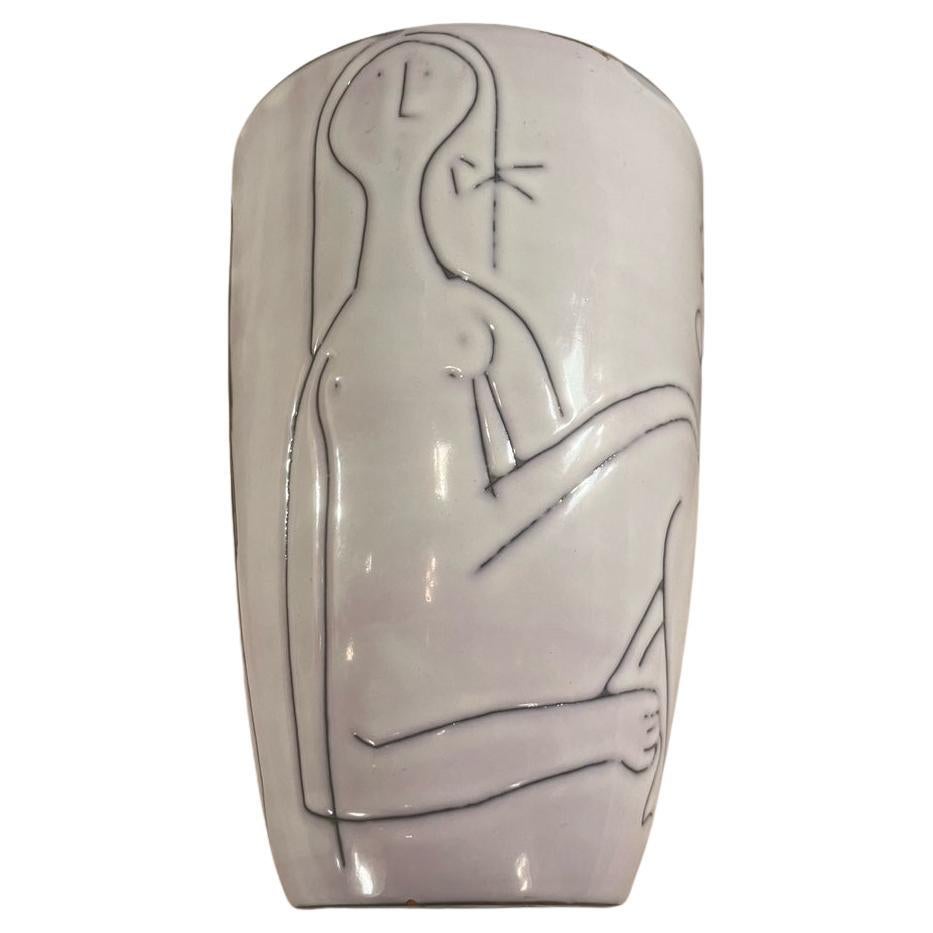 Ceramic Vase by Jacques Innocenti, France, 1960s