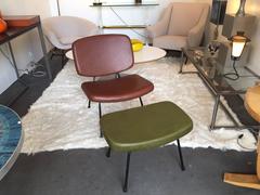 Pierre Paulin CM190 Low Chair and Ottoman