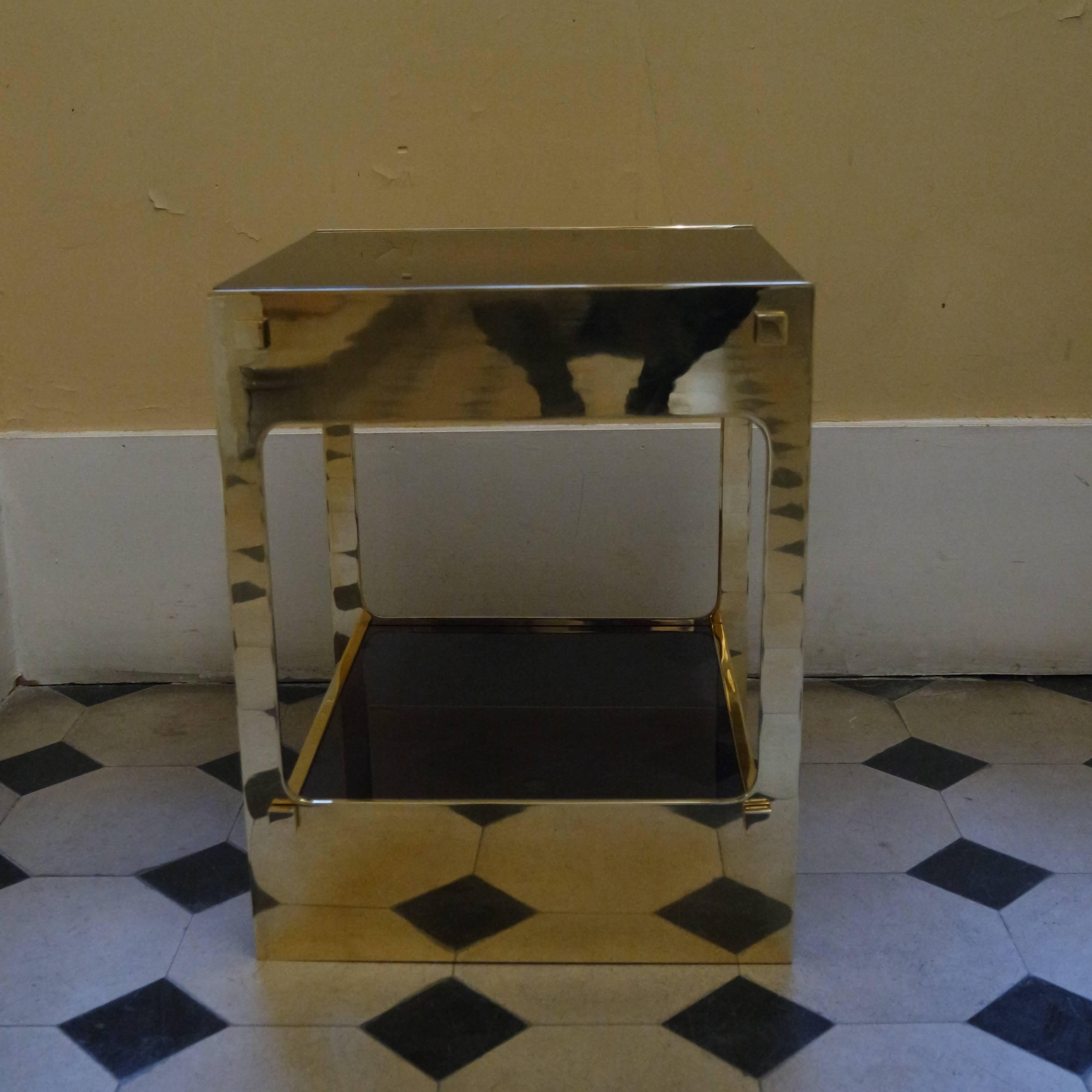 Pair of Maison Charles Side Tables In Good Condition In Paris, FR