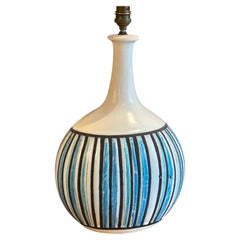Lampada da tavolo in ceramica di Roger Capron, Francia, anni '60
