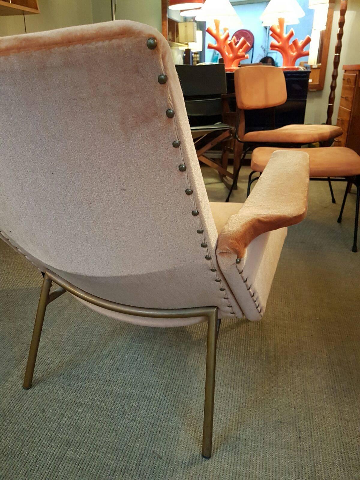 Pair of Guariche Armchairs, Model Sk660 In Fair Condition In Paris, FR