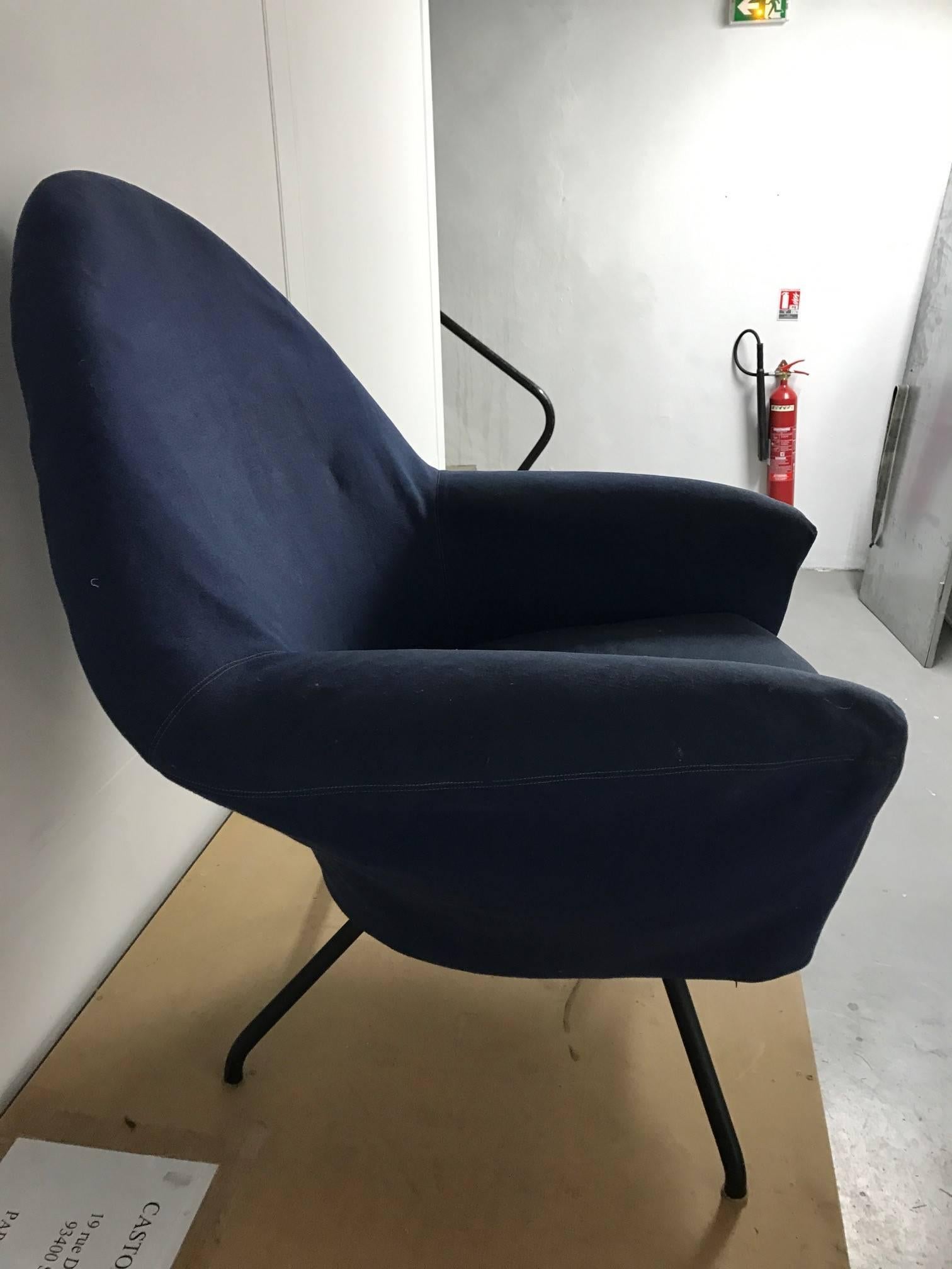 French Armchair Model 770 by Joseph-André Motte