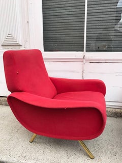Pair of "Lady" Armchairs by Marco Zanuso for Arflex