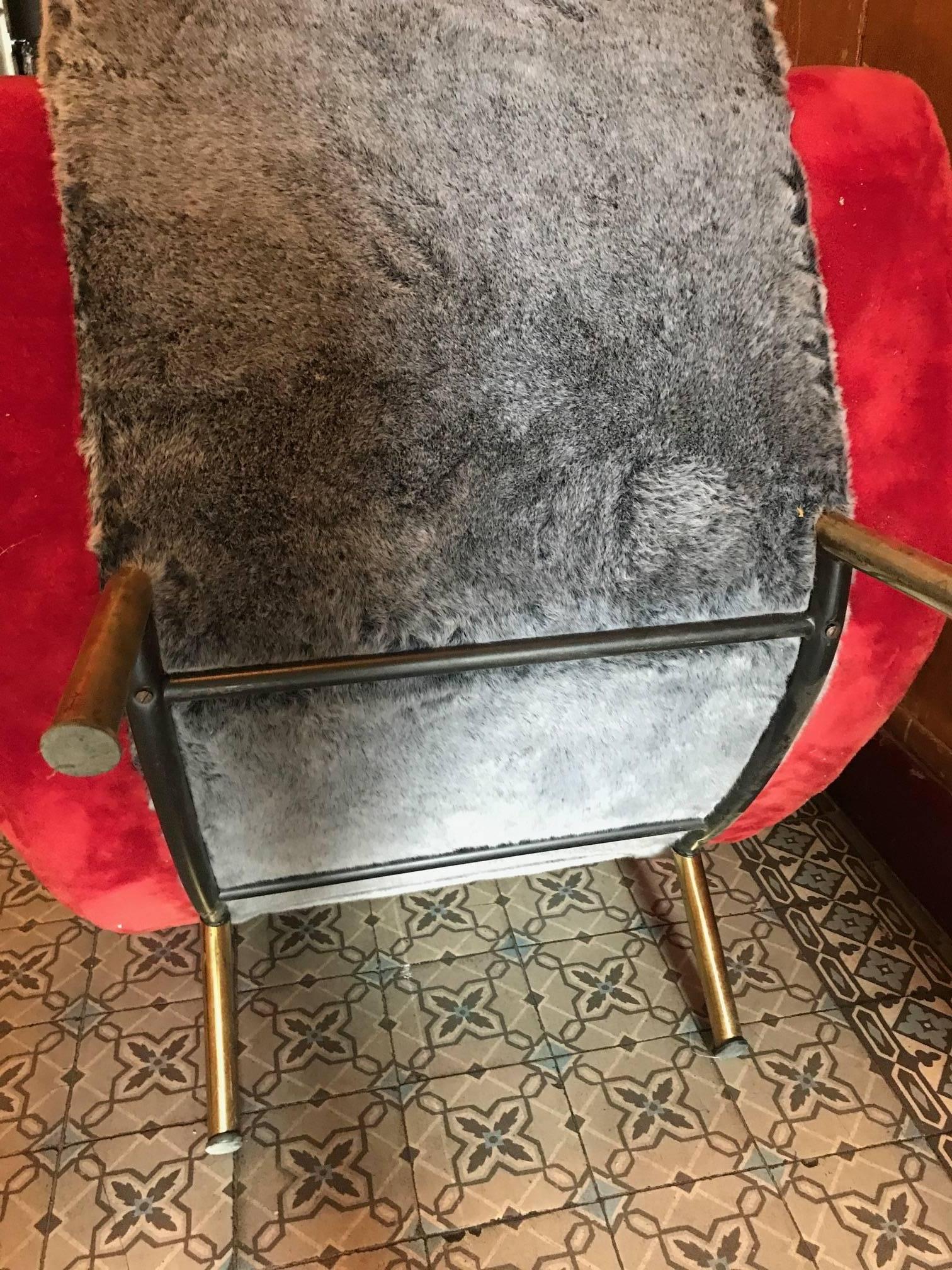 Pair of Armchairs by François Letourneur for Maurice Mourra In Good Condition In Paris, FR