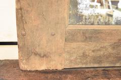 Spanish Early Chestnut Rustic, 18th Century Framed Mirror