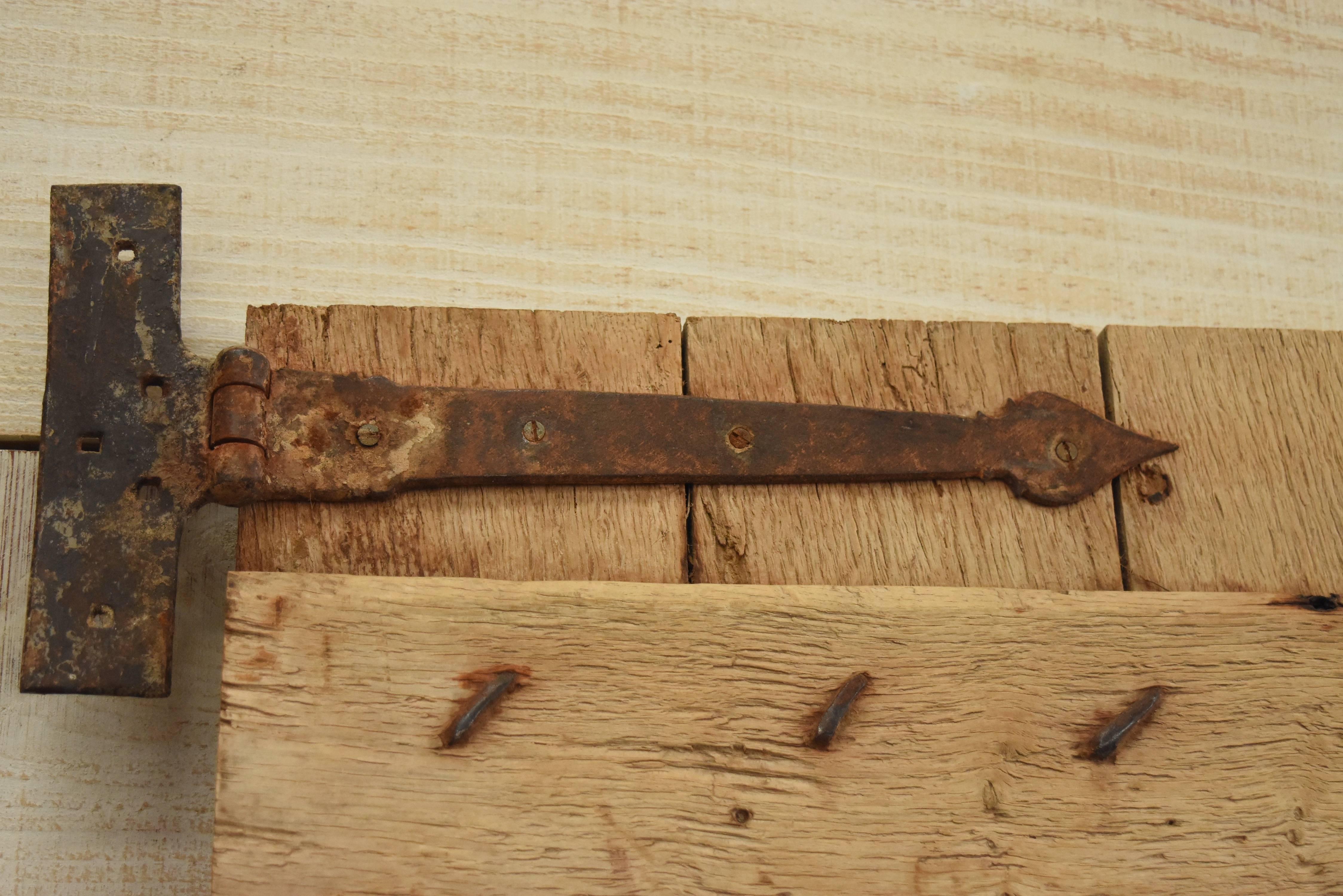 Pair of 17th Century Spanish Doors from the Basque Region with Original Iron 1