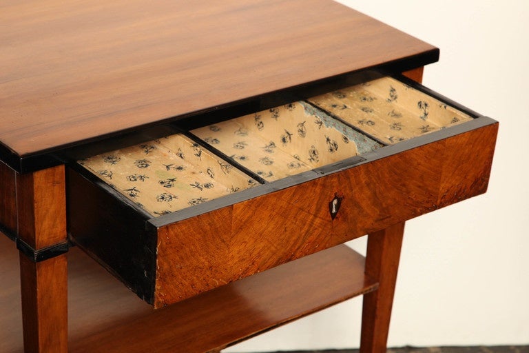 Two Similar Cherry Wood End Tables 1