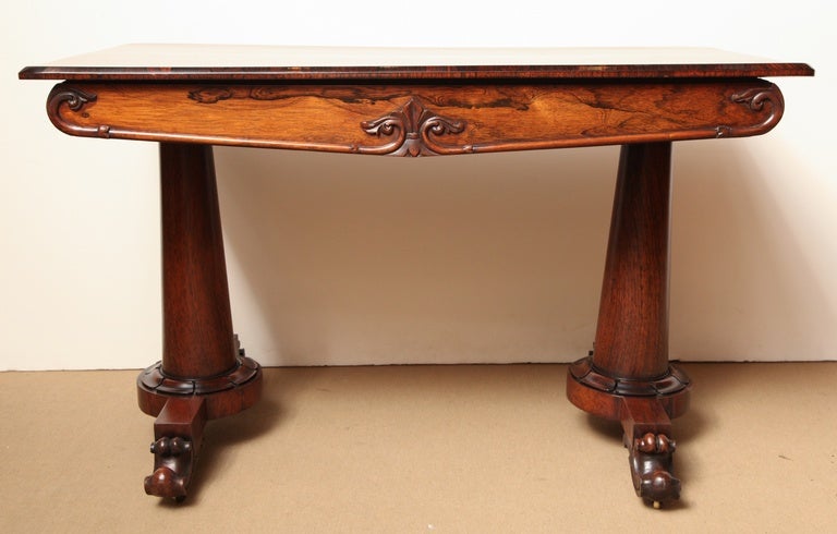 Early 19th Century Irish Library Table or Desk