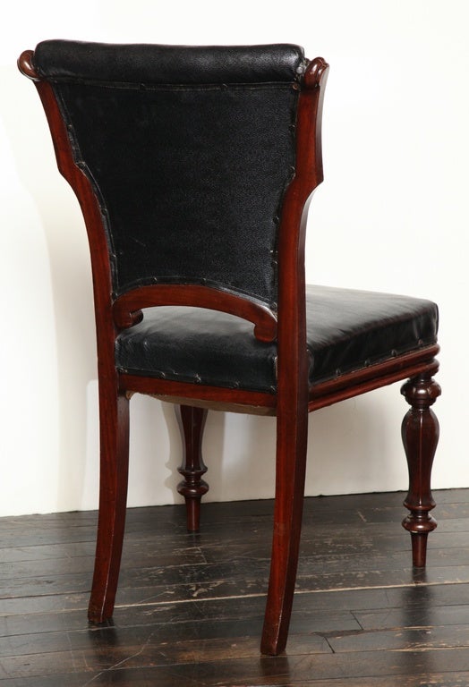 Set of 12, Mid-19th Century Irish, Mahogany Dining Chairs 3