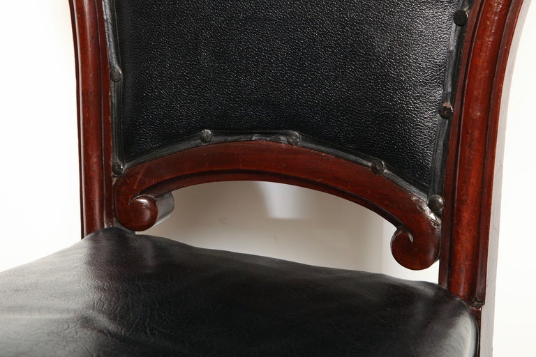 Set of 12, Mid-19th Century Irish, Mahogany Dining Chairs 6