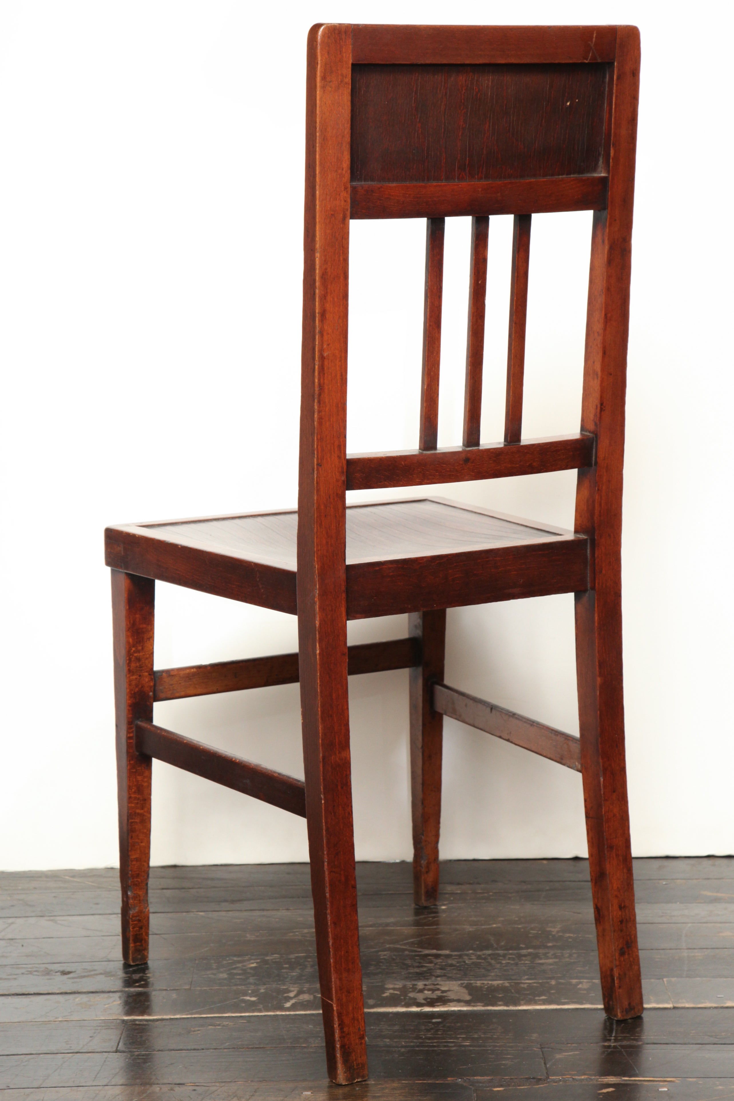 Set of Six Late 19th Century Viennese Dining Chairs For Sale 2