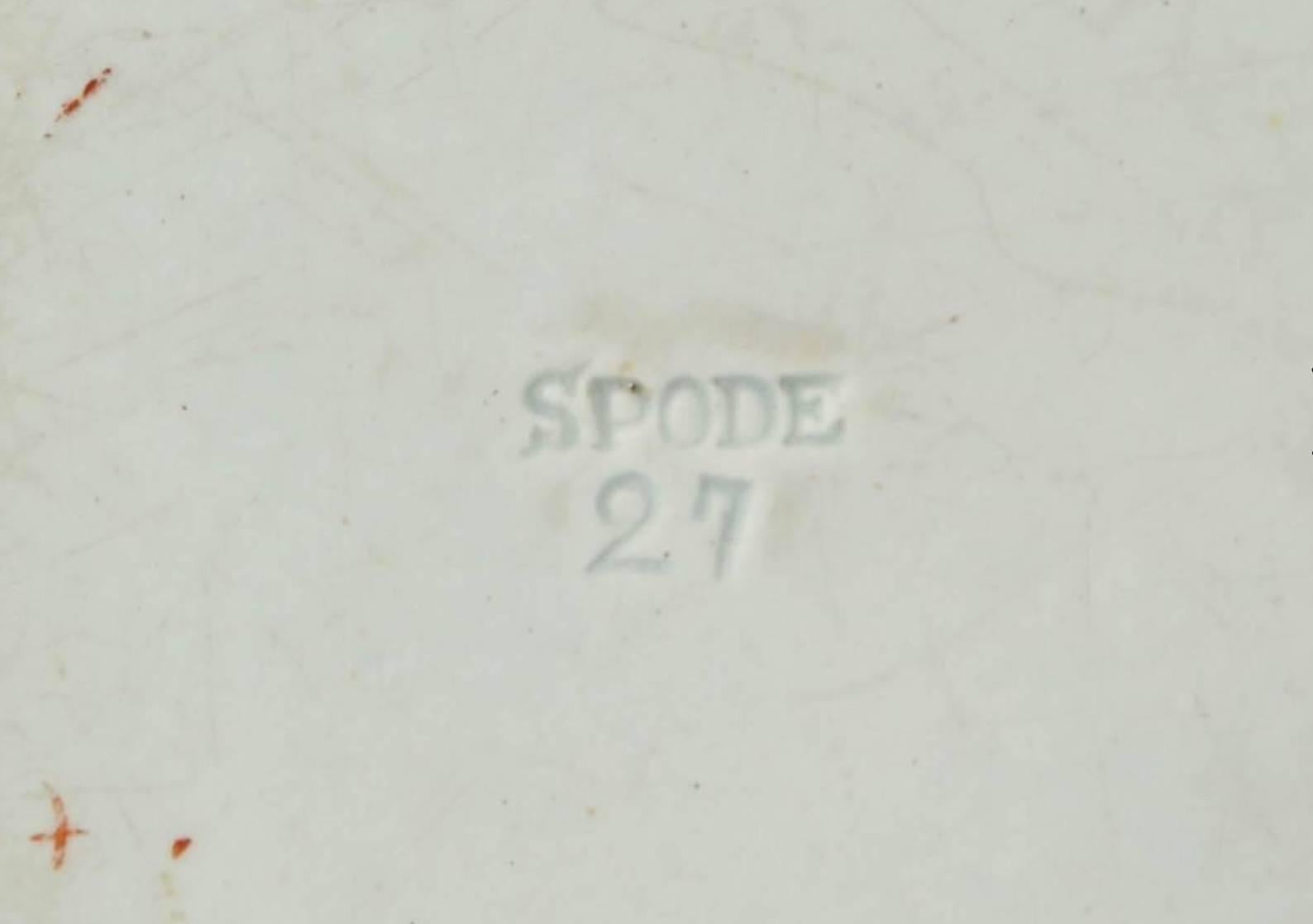 19th Century English, Spode, Neoclassical Plates For Sale 6