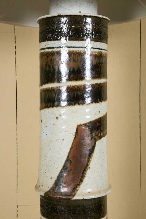 Tall Lamp in Stoneware by Inger Persson for Rorstrand 2