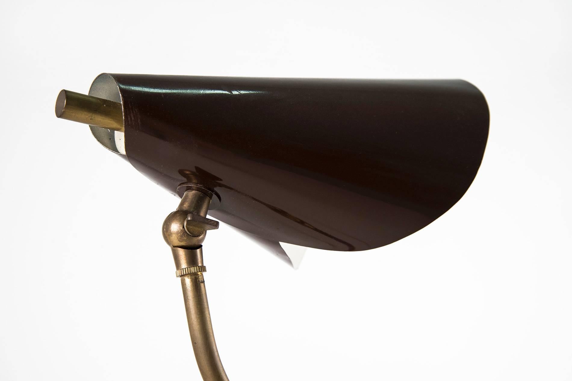 Mid-20th Century Completely Adjustable Table Lamp, Italy, 1950s