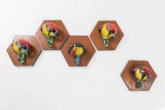 Porte-manteaux en céramique par Stil-Keramos, années 1950