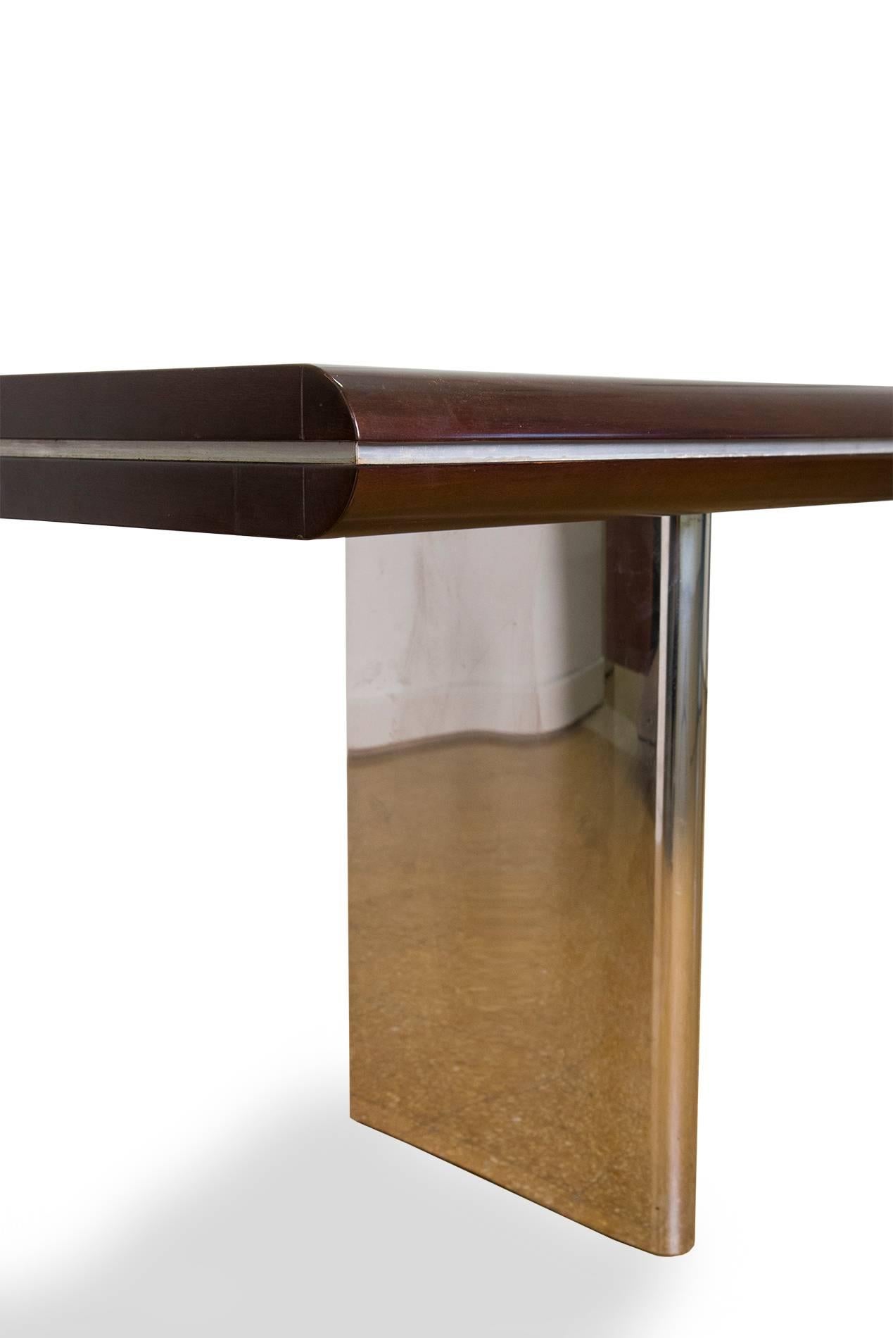 Mid-Century Modern Massive Console by Hans Von Klier for Skipper, 1970