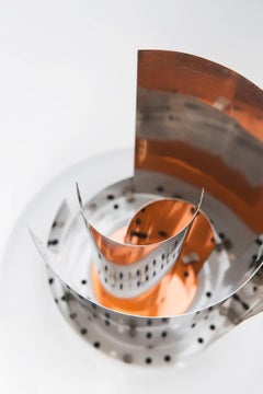 Table Lamp Designed by the Artist Giuseppe Calonaci, Italy, 1971