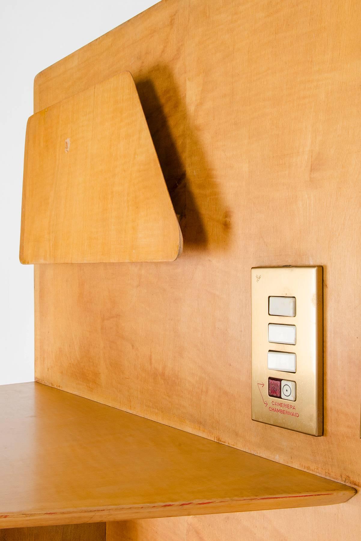 Testiera di Gio Ponti per l'Hotel 