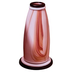 Jarrón «Lingam» de cristal de Murano soplado, de Sergio Asti para Vistosi, serie Sixties