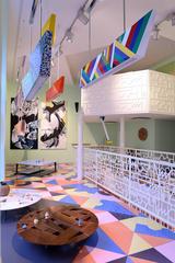 Ceiling lamp "Deriva" Decoration 1, Alessandro Mendini, Fragile Edizioni, 2015