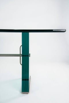 Pietro Chiesa Extraordinary Glass Dining Table for Fontana Arte, 1934